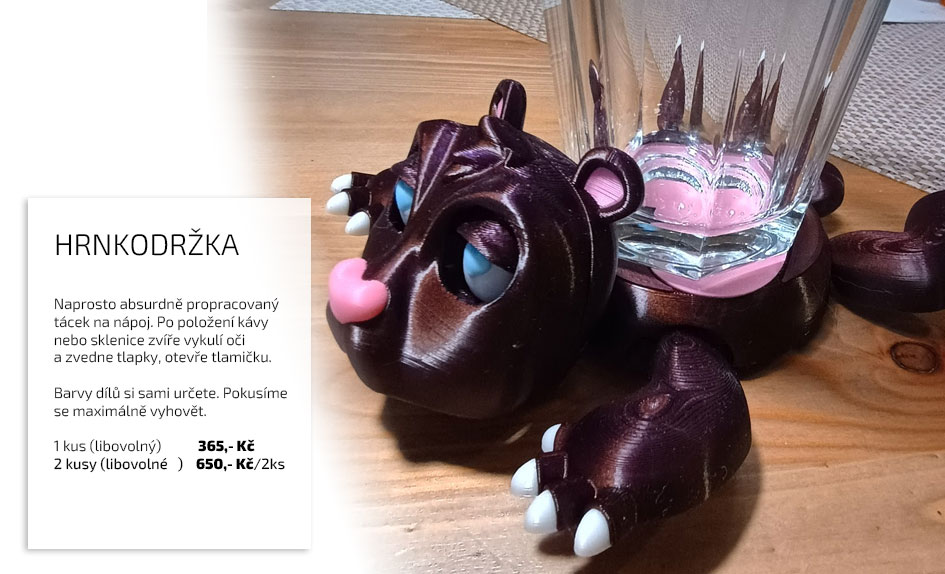 Hrnkodržka - stojánek na drink