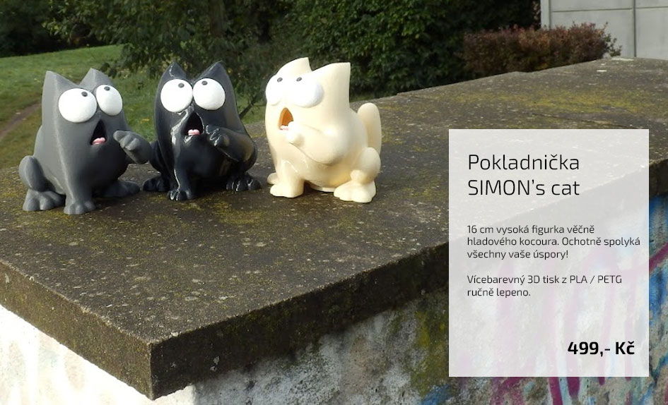 Simon's cat - pokladnička