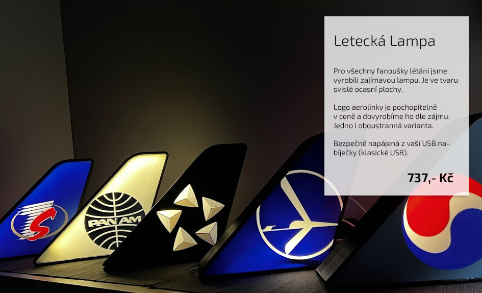 Letecká lampa - akce