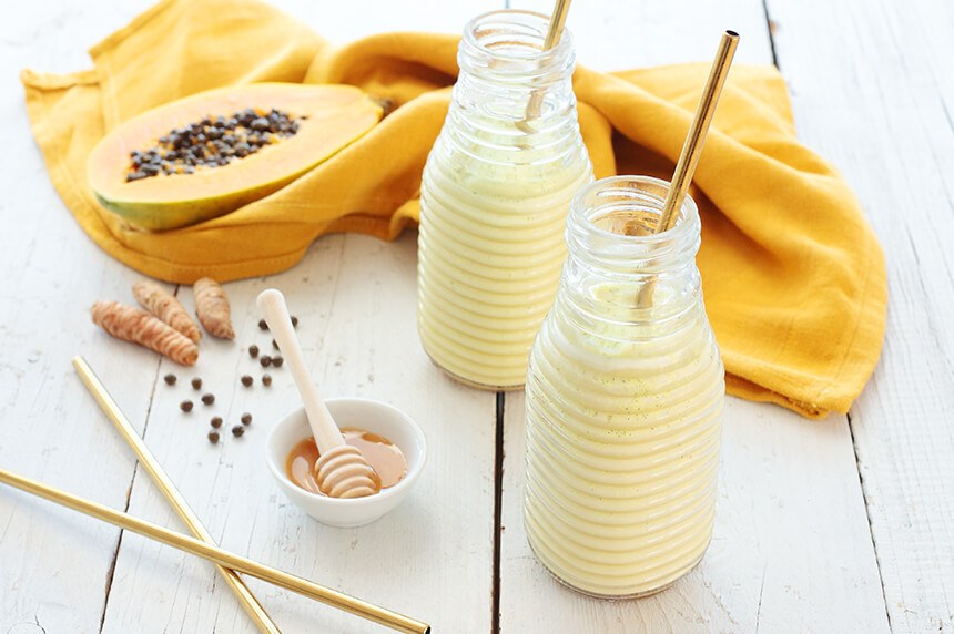 Krémové smoothie s medem Manuka