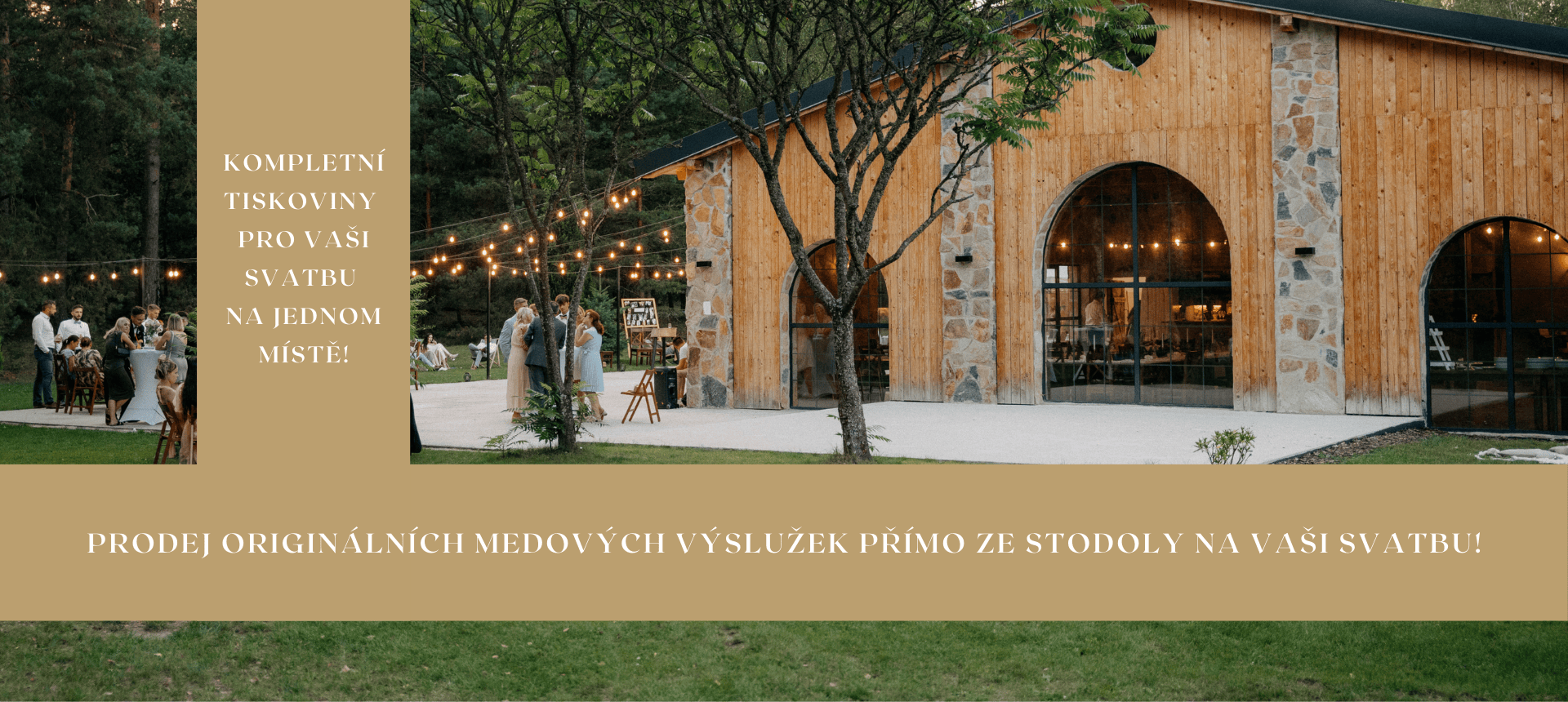 Tiskoviny a medíky na svatbu