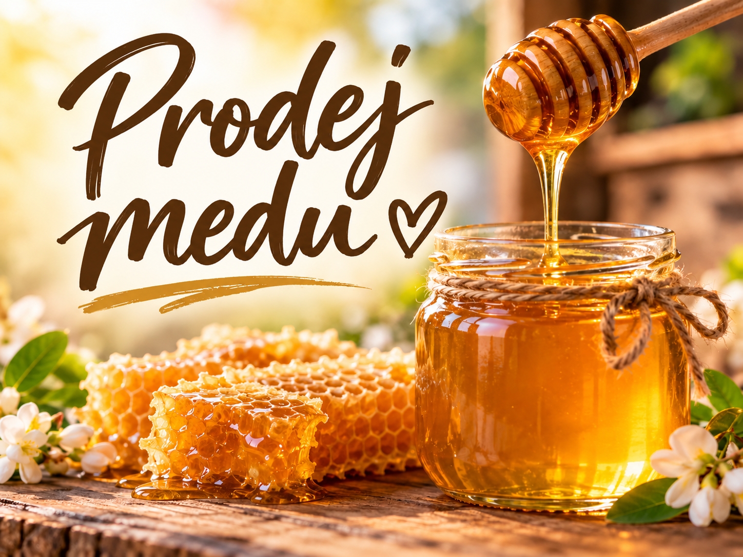 prodej pravého lesního medu přímo za Stodoly Borohrádek