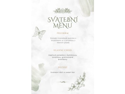 SVATEBNÍ MENU