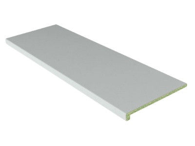 Vnitřní dřevotřískové parapety stříbrná deska