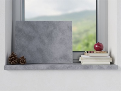 Vnitřní dřevotřískový parapet dekor beton