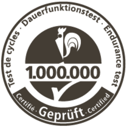 Testováno 1 000 000 cykly