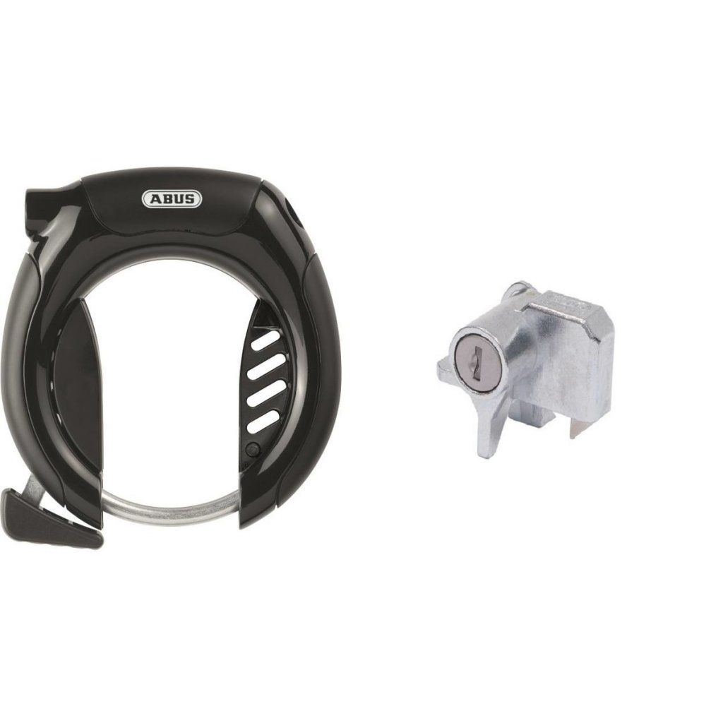 ABUS BLO BOS RT2 Plus - Lucchetto Per Vano Batteria Per E-bike Con Sistema Bosch, Tipo Rack, Portapacchi Posteriore