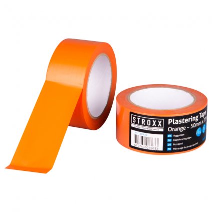 Ochranná páska na omietky STROXX oranžová 50mm x 33m