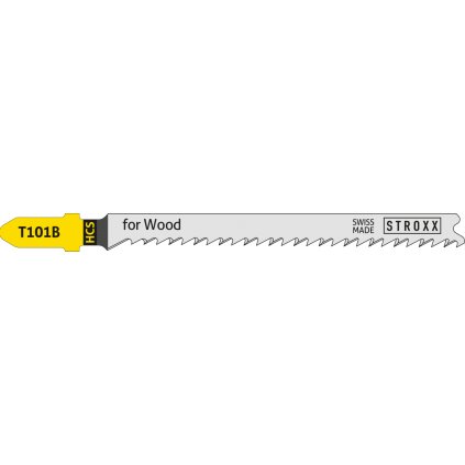 Set plátků STROXX pro přímočaré pily HCS T 101 B, pro dřevo 3-30 mm, (5 ks)