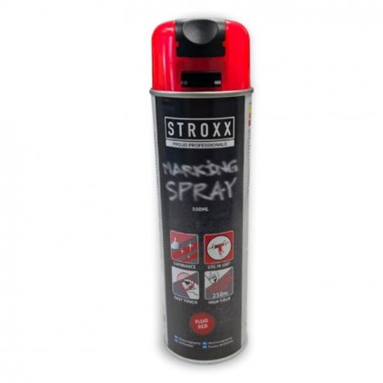 Značkovací sprej STROXX 500ml červený