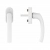 Okenní klika Hoppe Flensburg Secustic + VarioFit, bílá F9016, 7/32-42mm