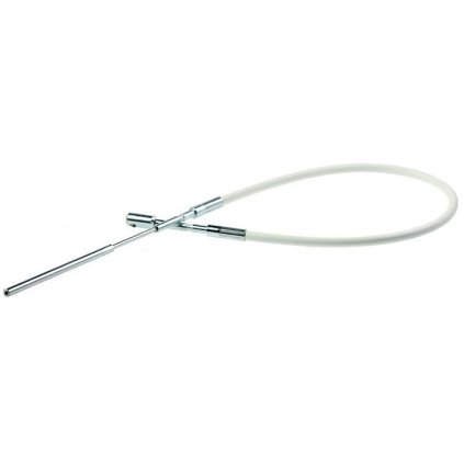 Lanovod 1250 mm pre otvárač nadsvetlíka GEZE OL 90 N, biely RAL 9016 + EV1