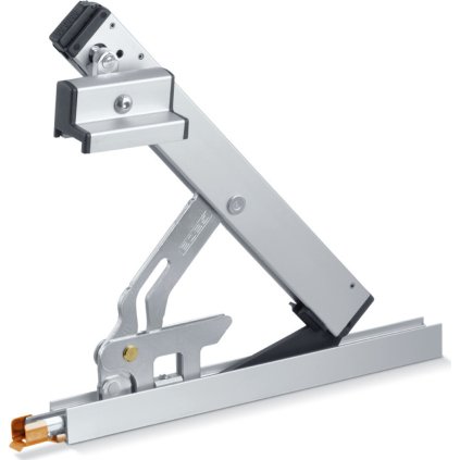 GEZE OL 90 N nožnice s posuvným čapom, strieborné EV1