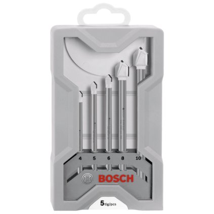 Sada vrtákov na dlaždice Bosch CYL-9 Keramika 4, 5, 6, 8, 10 mm