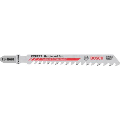 Sada pílových listov Bosch pre priamočiare píly Carbide Expert T 144 DHM 100 x 3,5-5,0, 3 ks