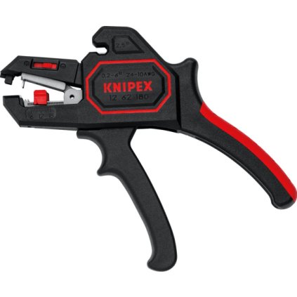 Knipex samonastaviteľné predné odizolovacie kliešte 180 mm, 0,2 - 6,0 mm2, 1262180