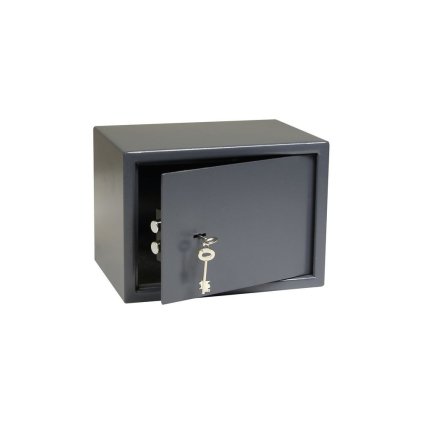Oceľový trezor 350 x 250 x 250 mm s mechanickým zámkom