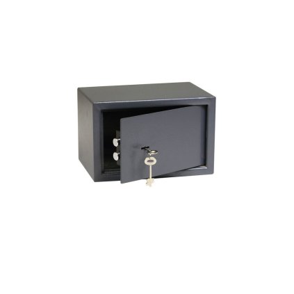 Oceľový trezor 310 x 200 x 200 mm s mechanickým zámkom