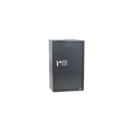 Oceľový trezor 450 x 750 x 400 mm s elektronickým zámkom, klávesnicou a otváracou pákou