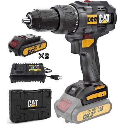 Bezuhlíkový príklepový vrták Caterpillar 65nm DX12
