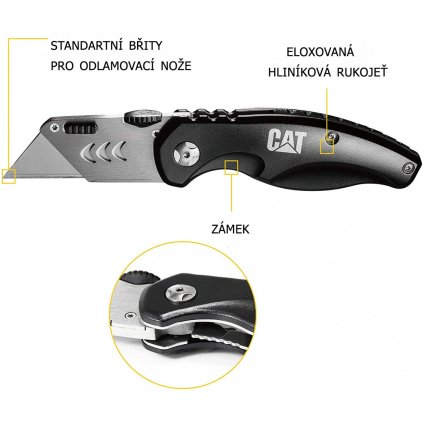 Caterpillar Pracovný rezací stroj CAT 16,2 cm