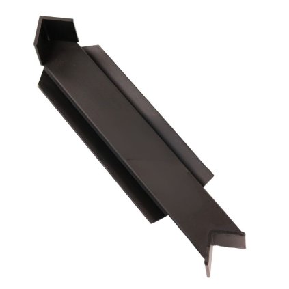 Spojka 90° z Alu 25 mm pre vnútorné rohy - tmavý bronz