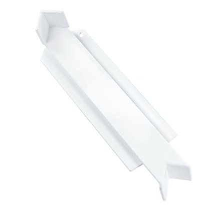Spojka 90° z Alu 25 mm pre vnútorné rohy - biela