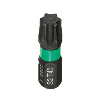 Sada bitov STROXX TX40 1/4" x 25 mm - 5 ks zelených v krabici