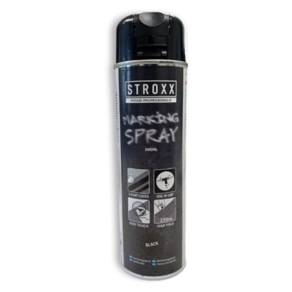 Značkovací sprej STROXX 500ml čierny