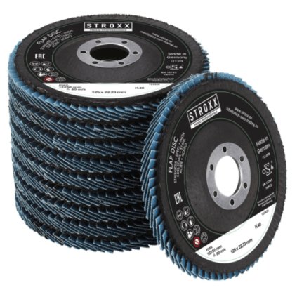 Brúsny kotúč STROXX 125 x 22,23 mm - balenie 10 ks