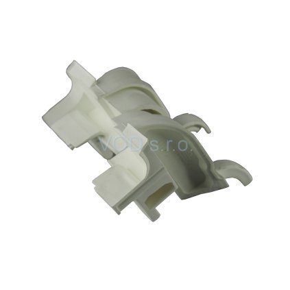 Krytka rámovej odkvapnice DONAU 22/24 F-TI 15-20° biela, ľavá