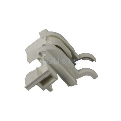 Krytka rámovej odkvapnice  DRAU 25/24 F-TI 15-20° biely, ľavý