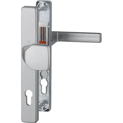 Štítové kovanie guľa/kľučka Hoppe Austin 36mm doska F9 oceľ /8mm,PZ92/ dvere 67-72mm