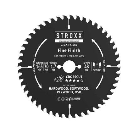 Pilovy kotouc 48 zubu 165