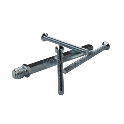 Upevňovacia súprava guľa/kľučka, TS 69-75 mm (M12 8x115, 3ks M6x80)