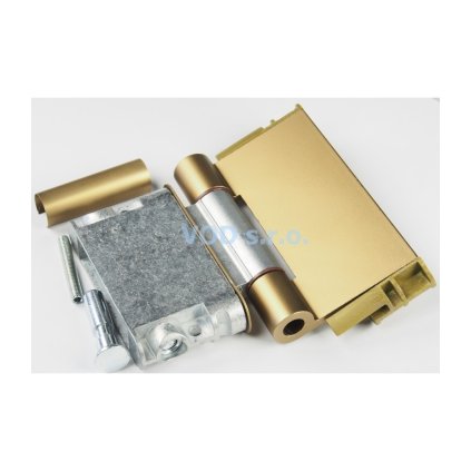 Dverový záves Easy 3D so zaistením, bronzový