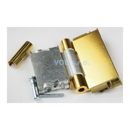 Dverový záves Easy 3D so zaistením, zlatý lesk