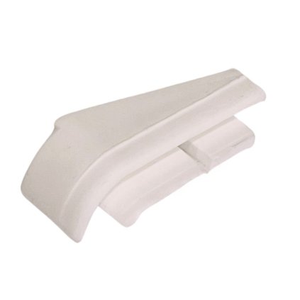 Krytka krídlovej odkvapnice CZ FP 6257 biely, ľavý