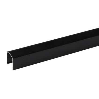 GEZE OL 90 N krycí profil 3000 mm - tmavý bronz