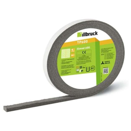 Tesniaca komprimačná páska TP600 illmod 600 7-12×15 sivá, kotúč 4,3 m