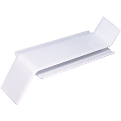 H-spojka z Alu 50 mm, biela (v rovine)