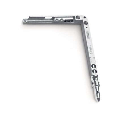 GEZE OL 90 N / OL 95 – rohový prevod FZ 90, pravý, pozinkovaná oceľ