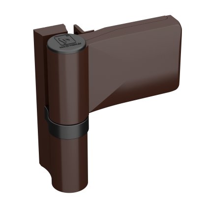 Dverový záves Hahn KT-N 6R (18-23 mm) RAL 8077 hnedý