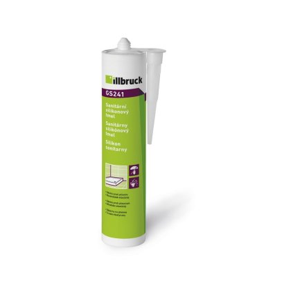 Sanitárny silikónový tmel, biely 310 ml