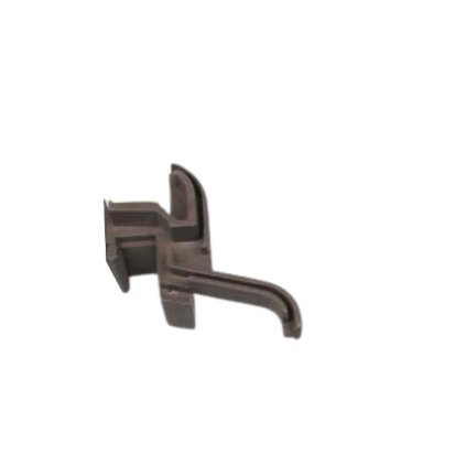 Krytka rámovej odkvapnice NECKAR 45/30X rovná, hnedá, pravá