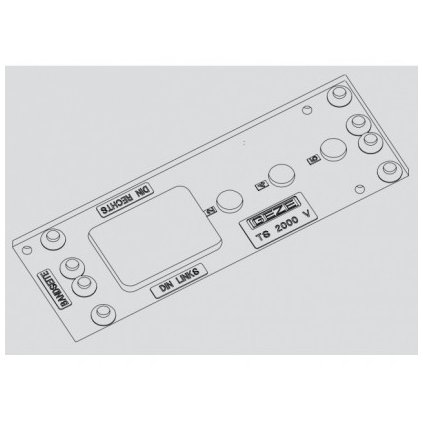 Montážna doska pre zatvárače Geze TS 2000 NV a NV BC