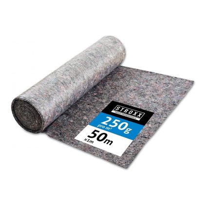 Maliarska absorpčná textília s krycou PE vrstvou, rolka 50 m, 250 g/m²