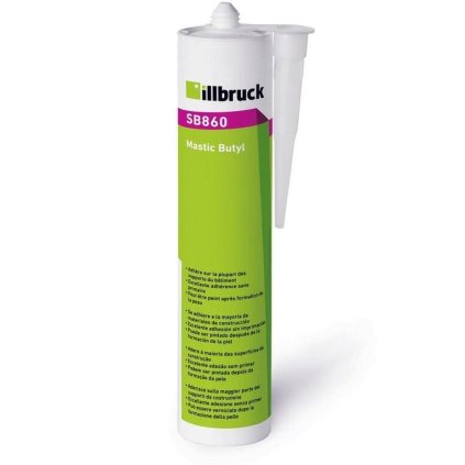 Butylenový tmel SB 860 sivý, kartuša 310 ml