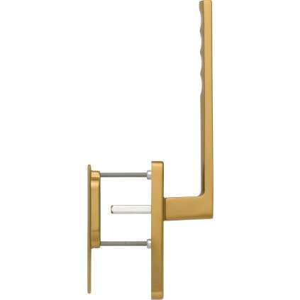Sada HS kľučka HOPPE Toulon s mušľou, bronz F4, 10x73mm, dvere 75-80mm