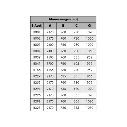 AS 2750 SLQ F20/65-92-10 B001